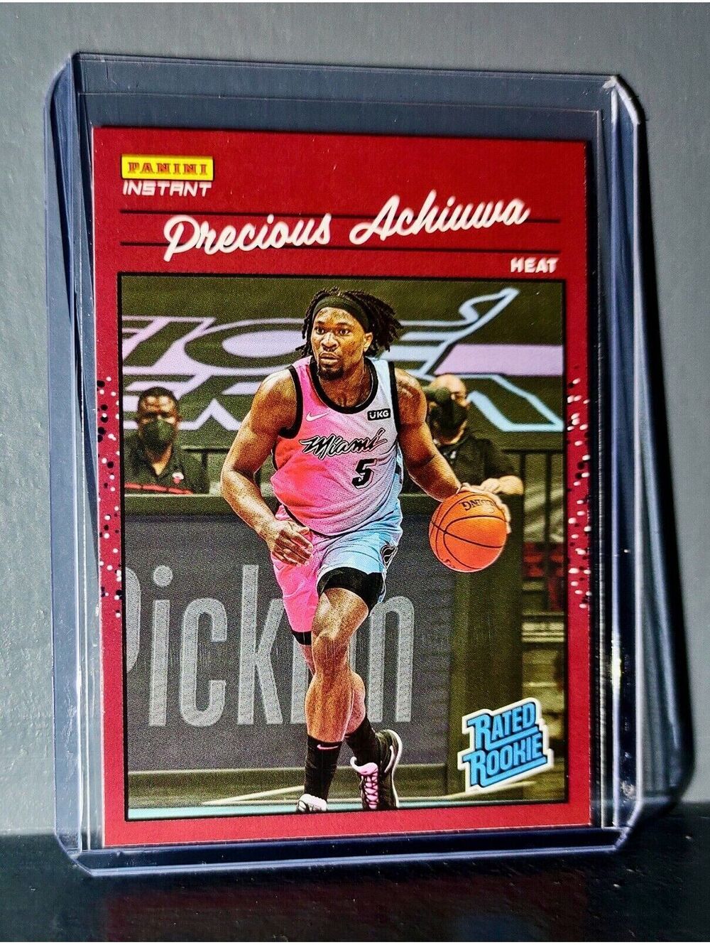 Precious Achiuwa 2020-2021 Panini NBA Instant 20 Rated Rookie Retro Card 1/3558